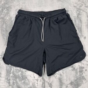 Rhoback Mens Active Shorts Black Recycled Spandex MGSU0001-0000-K0001 Medium